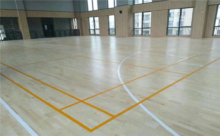 北京企口運(yùn)動木地板施工方案