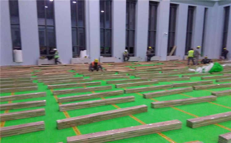 訓練館籃球館木地板防潮