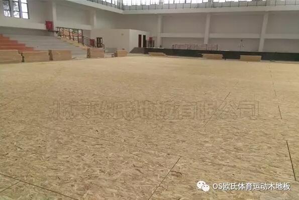 貴州省畢節(jié)市織金縣育才學(xué)?；@球館木地板案例