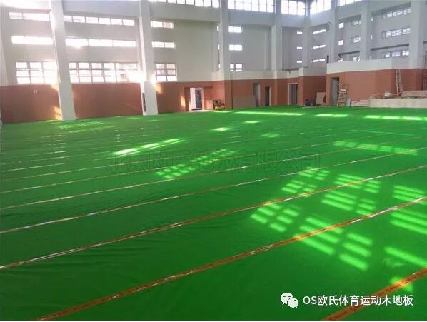 溫州甌海區(qū)外國語學(xué)校初中分校運(yùn)動(dòng)木地板案例